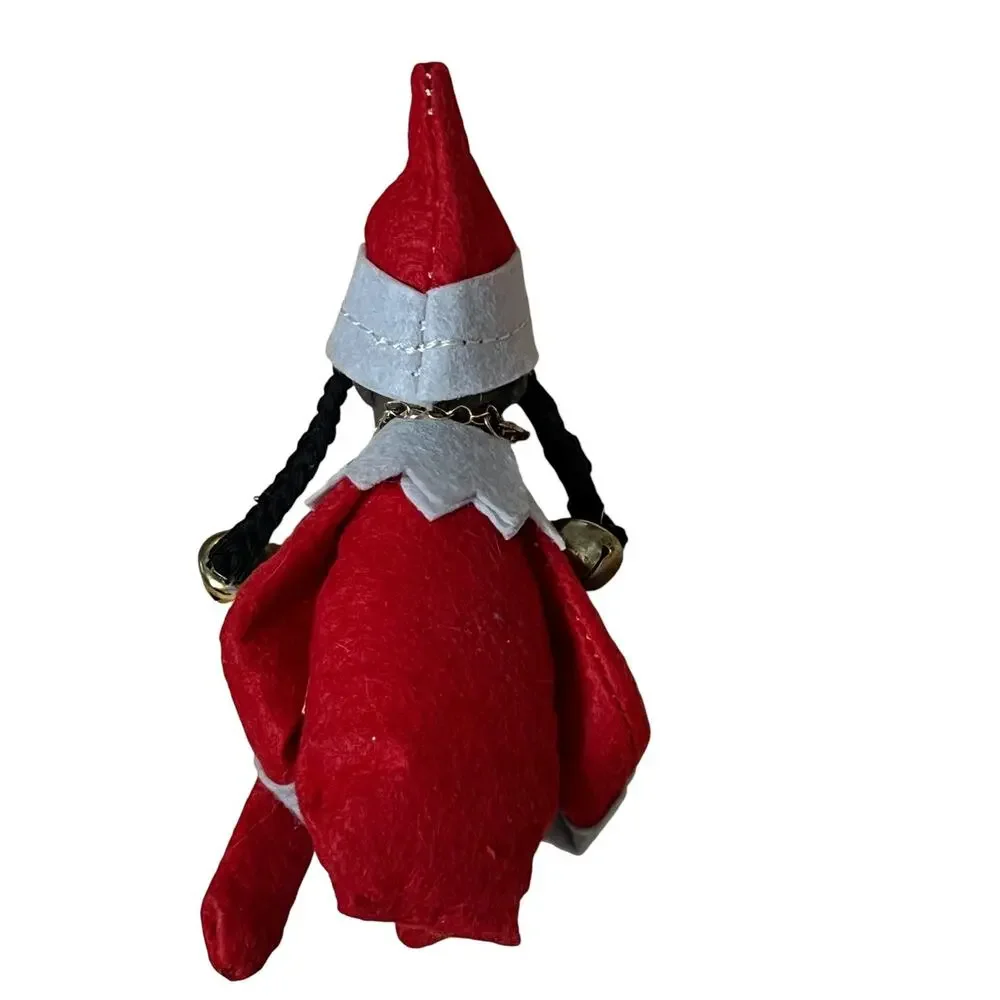 2025 Christmas Elf Doll Snoop Dog on A Bent Hip Hop Naughty Toy Gift Home Decor